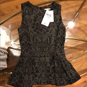 Love Ady peplum top. New with tags
